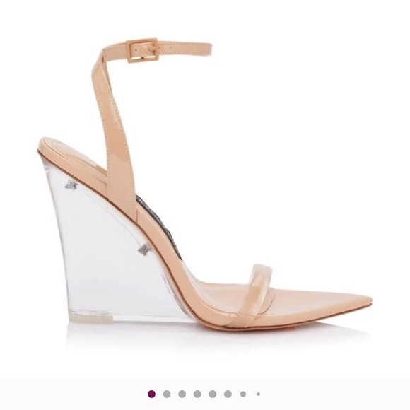 Jessica Rich Selena Wedge Pointy Toe Sandals - Picture 2 of 13
